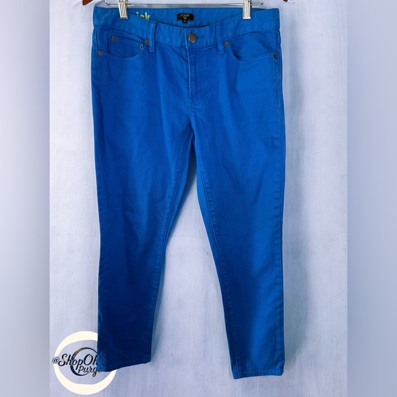 Blue pants Size 30 Bright Blue J. Crew - Picture 1 of 6
